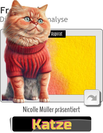 FressBook Die Haustier-Analyse Kiwi & Aspirat Katze Katze Nicolle Müller präsentiert
