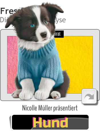 FressBook Die Haustier-Analyse Kiwi & Aspirat Hund Hund Nicolle Müller präsentiert